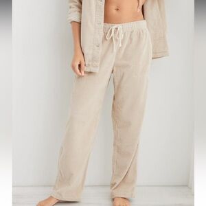 Aerie cordoroy low rise pants